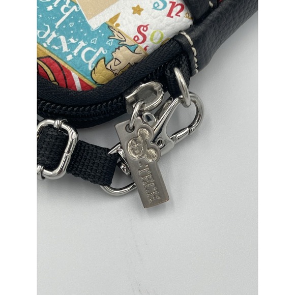 Disney Loungefly Crossbody Bag Womens Small Multicolor Mickey Mouse Minnie Goofy - Picture 4 of 6